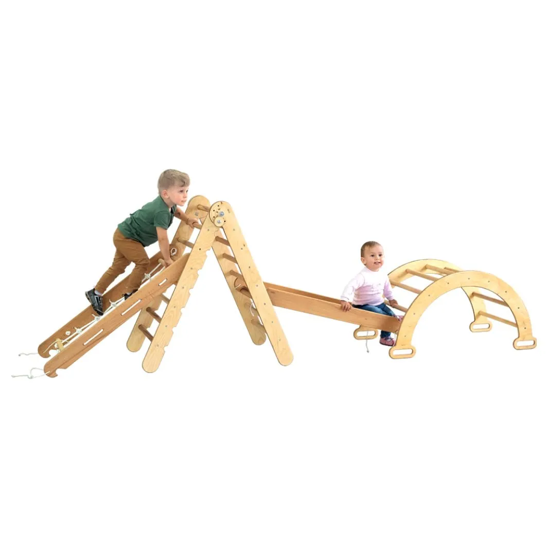 4in1 Montessori Climbing Set– Beige