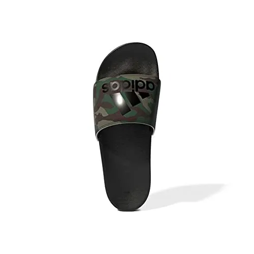 Adidas Unisex Adult Adilette Comfort CBLACK/Carbon Flip-Flop-8 Kids UK (GW1053)