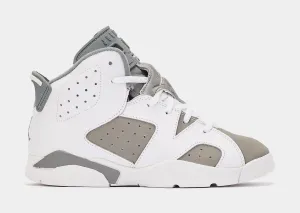 Air Jordan 6 Retro Cool Grey Preschool Lifestyle Shoes (White/Grey)