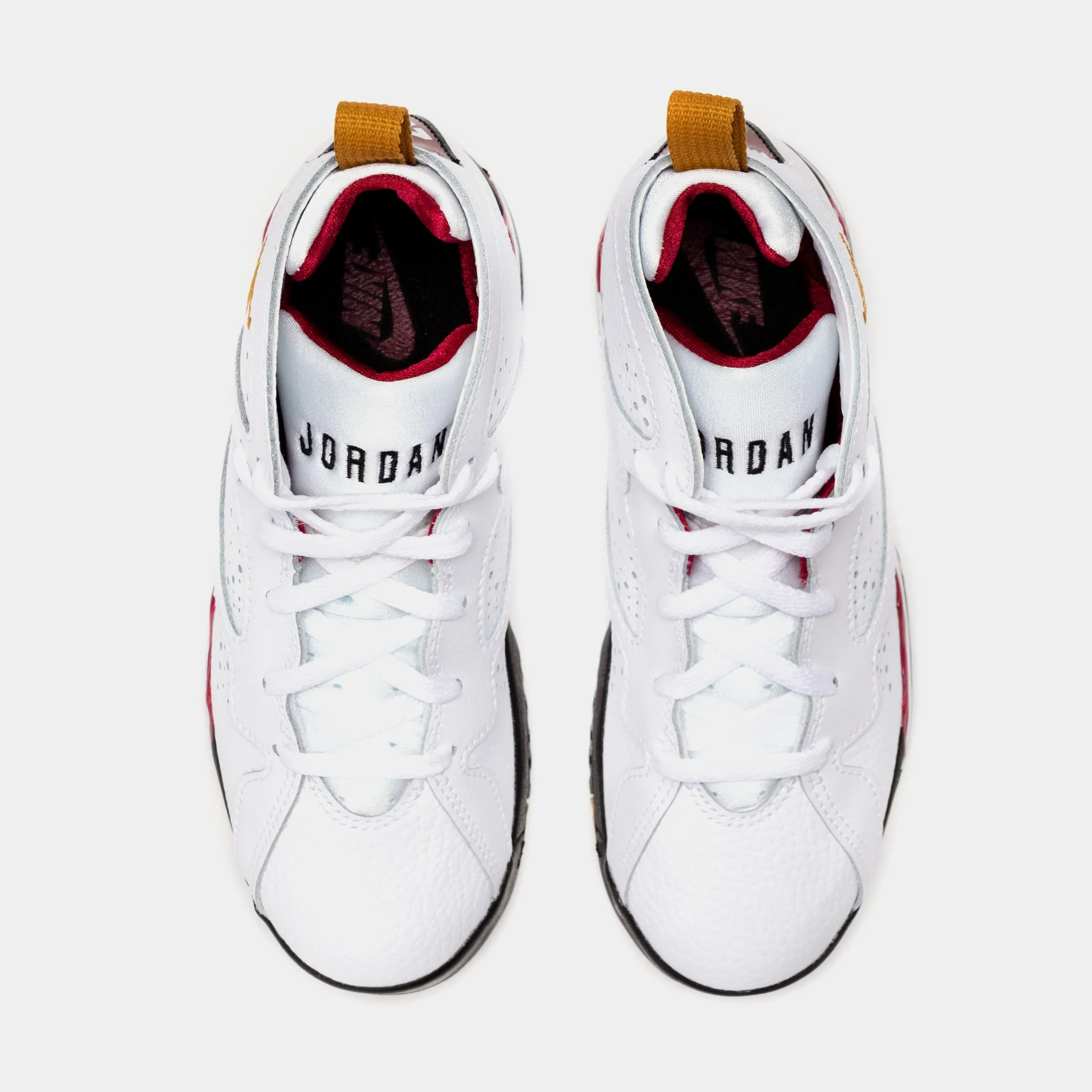 Air Jordan 7 Retro Cardinal Preschool Lifestyle Shoes (White/Red)