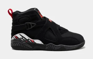 Air Jordan 8 Retro Playoffs Preschool Lifestyle Shoes (Black)