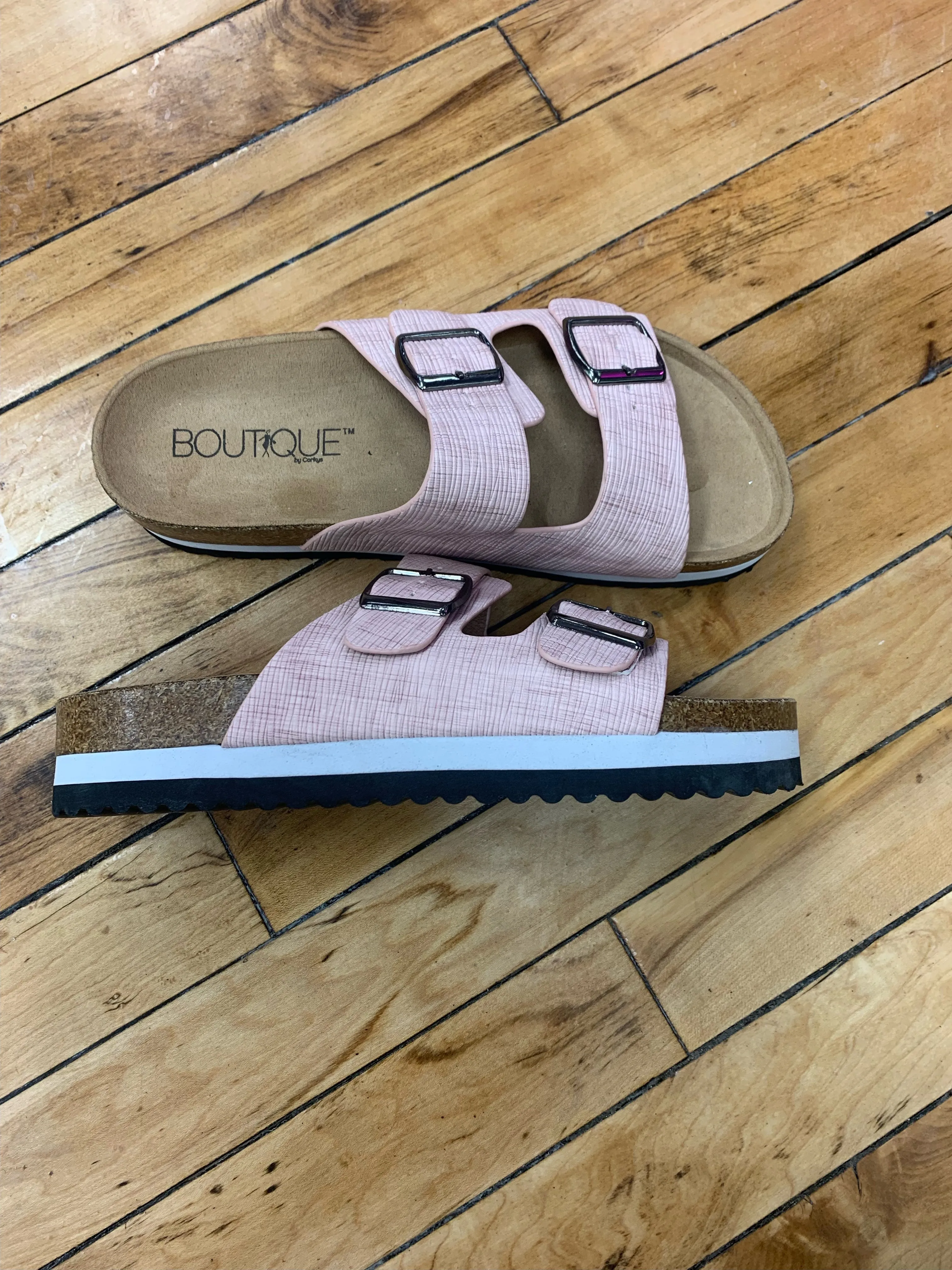 Beach Babe Sandals - Blush