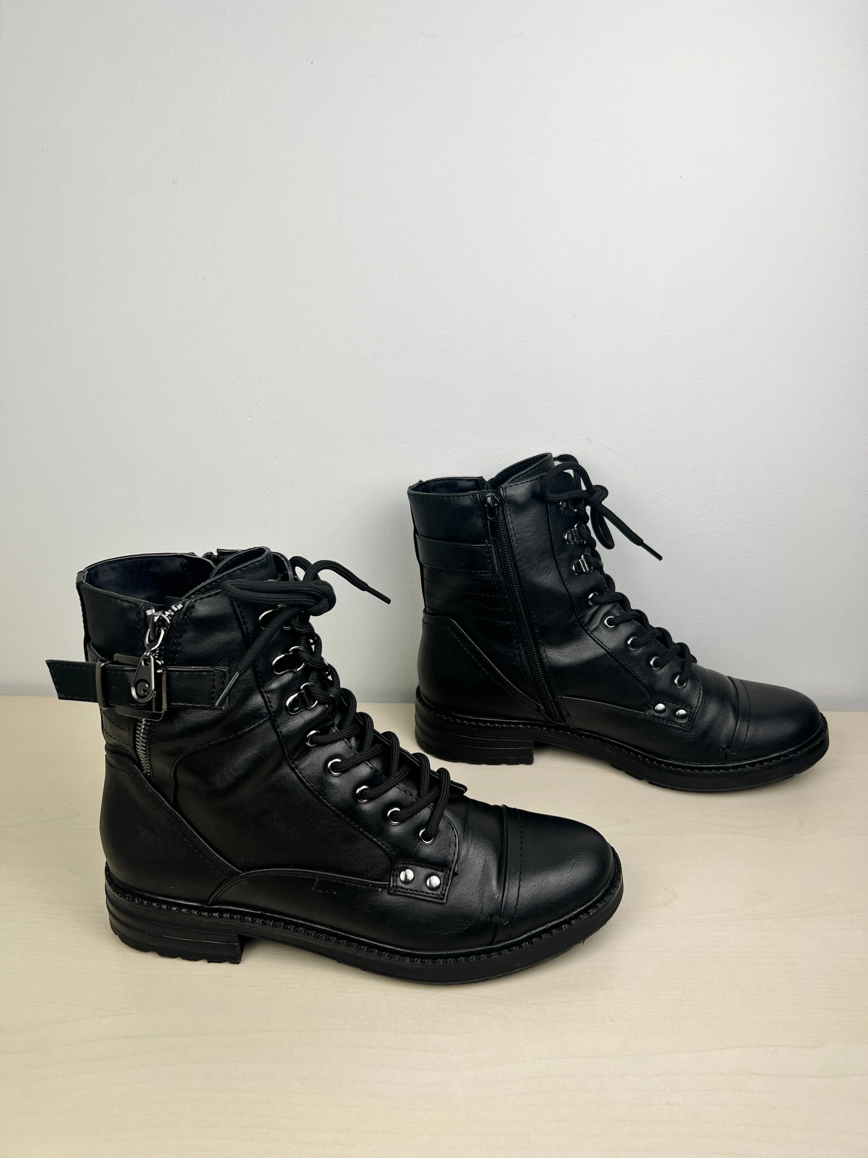 Boots Combat By G By Guess  Size: 9