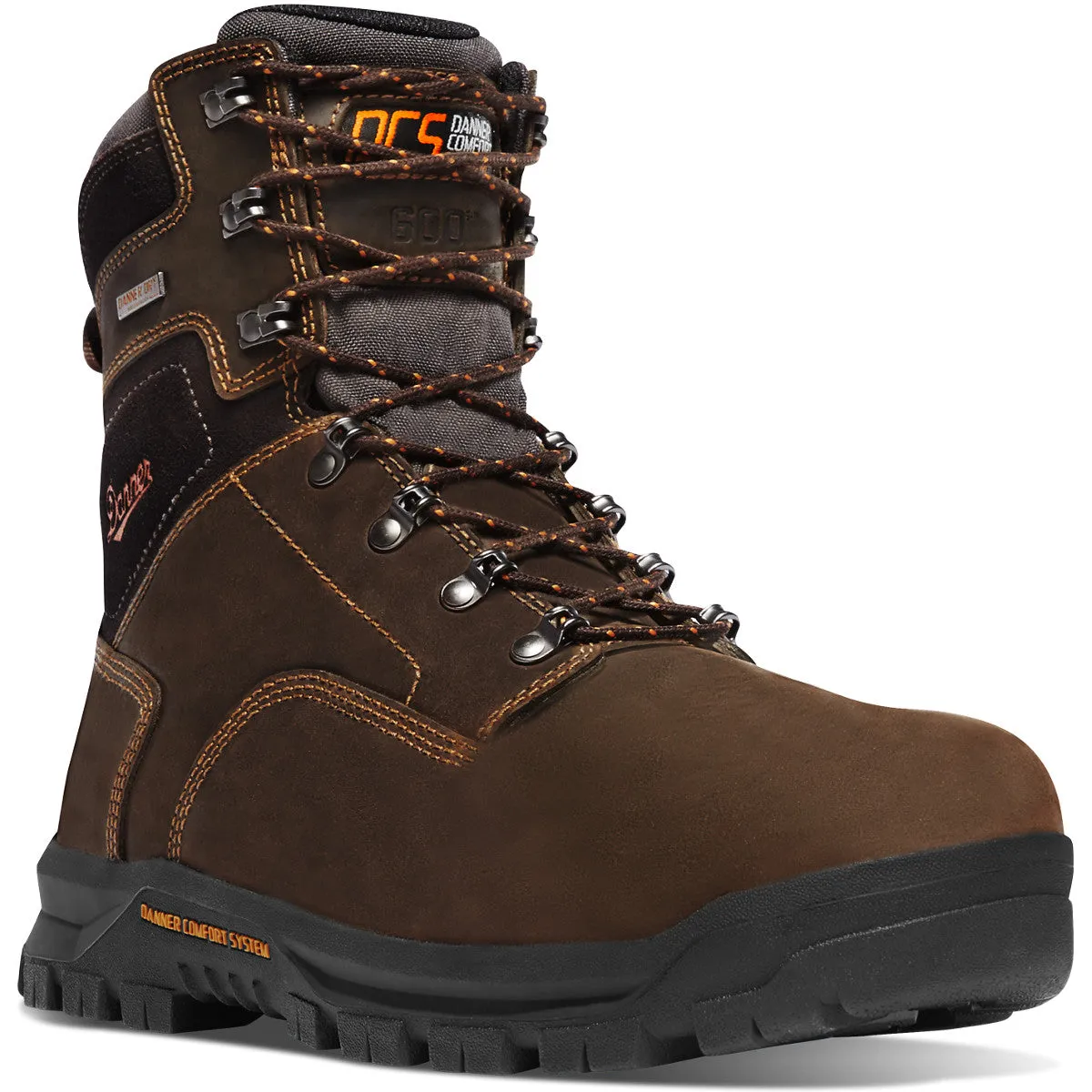 Danner Crafter 8 inch  Waterproof Non Metallic Toe Insulated 600G