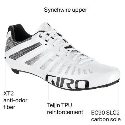 Empire SLX Men's Giro Cycling Shoes, Crystal White