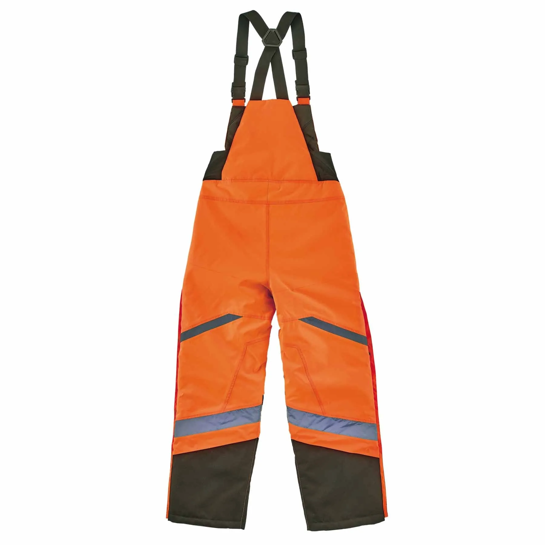 Ergodyne 25639 8928 5XL Orange Class E Hi-Vis Insulated Bibs