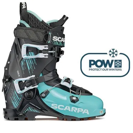 Gea Alpine Touring Boots - 2023 Women's Scarpa, Aqua/Black