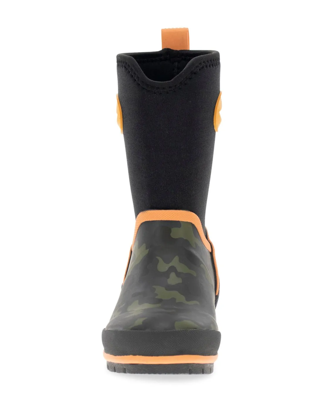 Kids Camo Neoprene Cold Weather Boot - Olive