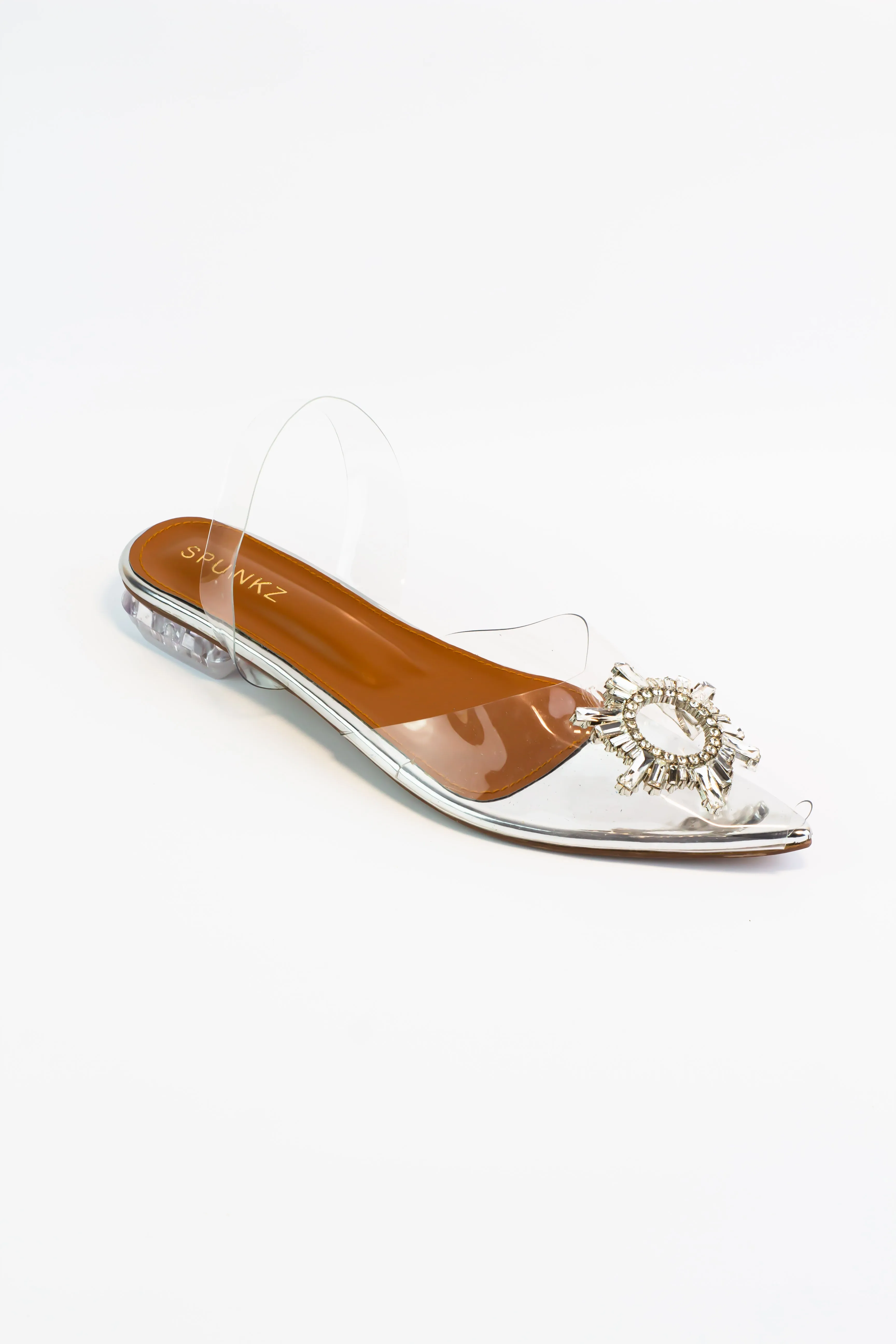 Kim Cinderella Flats (Silver)