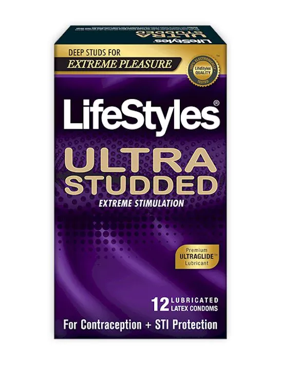 Lifestyles Ultra Studded Condoms