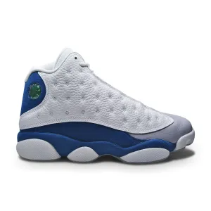 Mens Nike Air Jordan 13 Retro - 414571 164 - White Fire Red French Blue