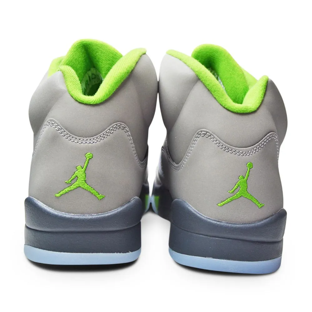 Mens Nike Air Jordan 5 Retro "Green Bean" - DM9014 003 - Silver Green Bean Flint