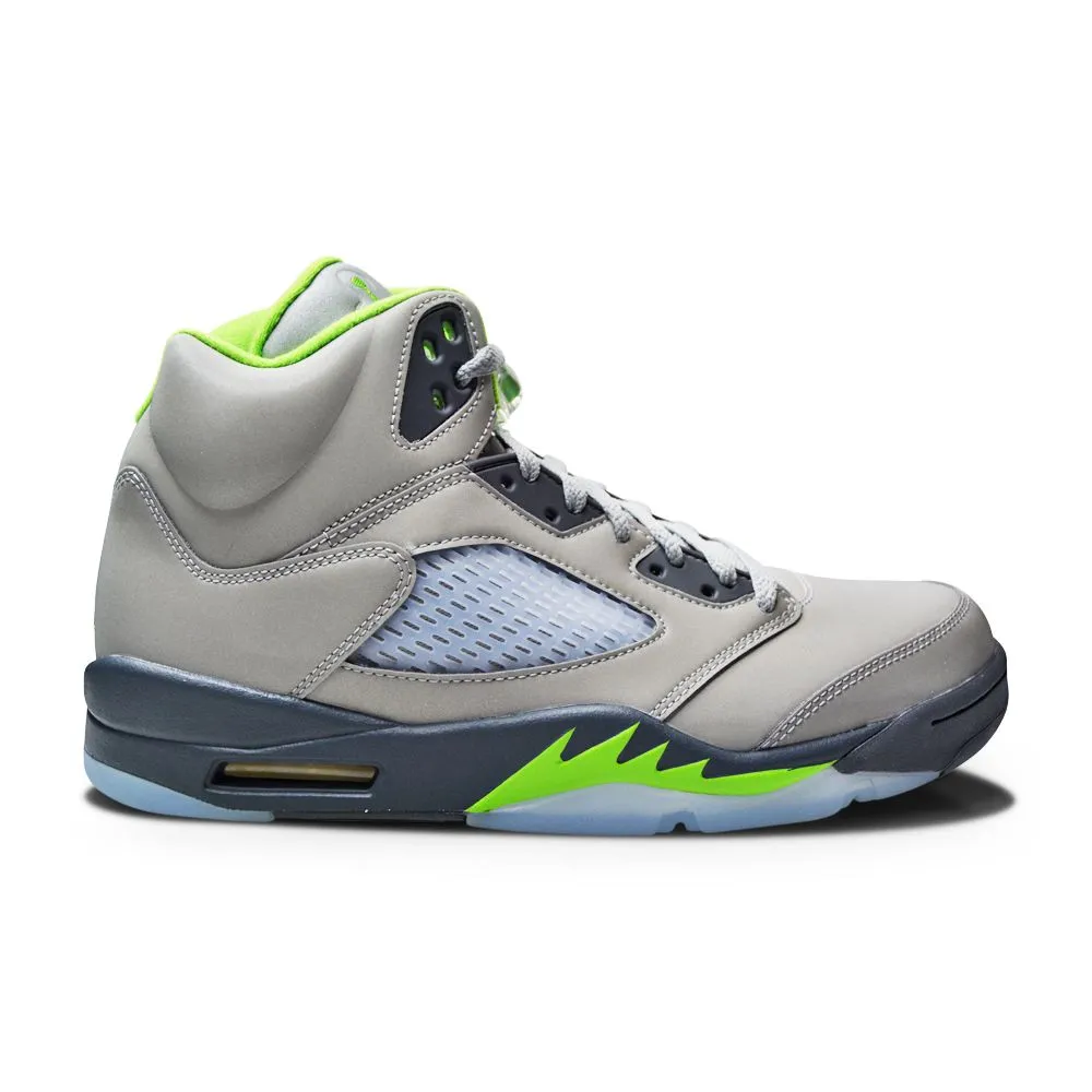 Mens Nike Air Jordan 5 Retro "Green Bean" - DM9014 003 - Silver Green Bean Flint