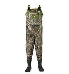 Men's Retro Series Neoprene Waders - Realtree Max-5/Lime