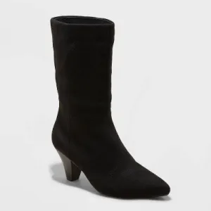 New - Women's Ada Dress Boots - Universal Thread Black 9.5