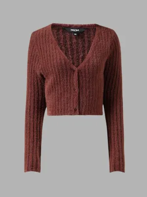 Nuon Brown Knitted Sweater