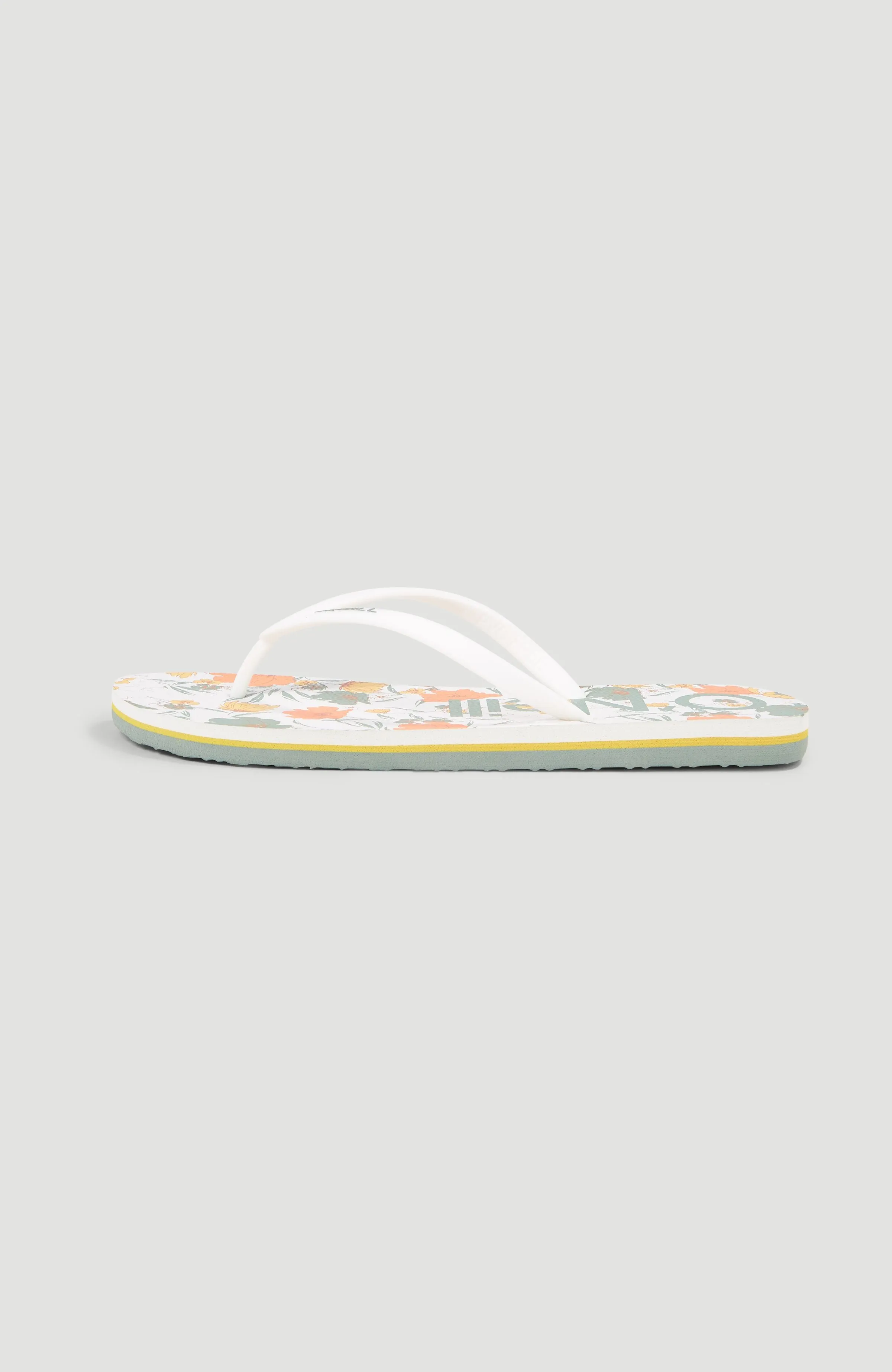 Profile Graphic Sandals | White Bluemchen