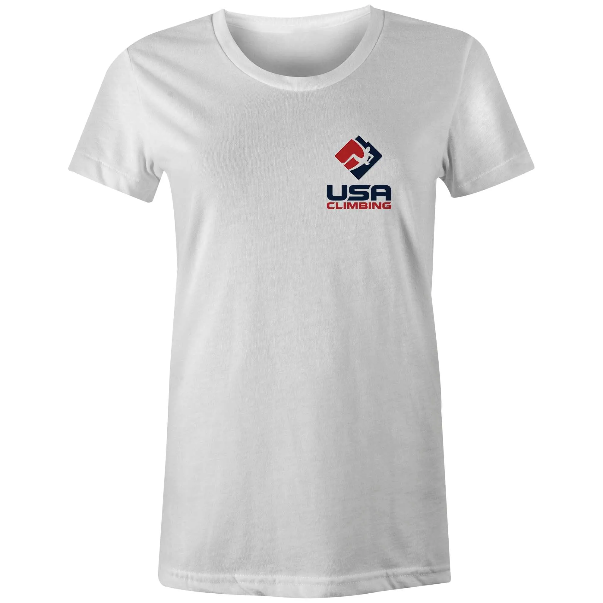 USA Climbing Logo Badge Tee Women's