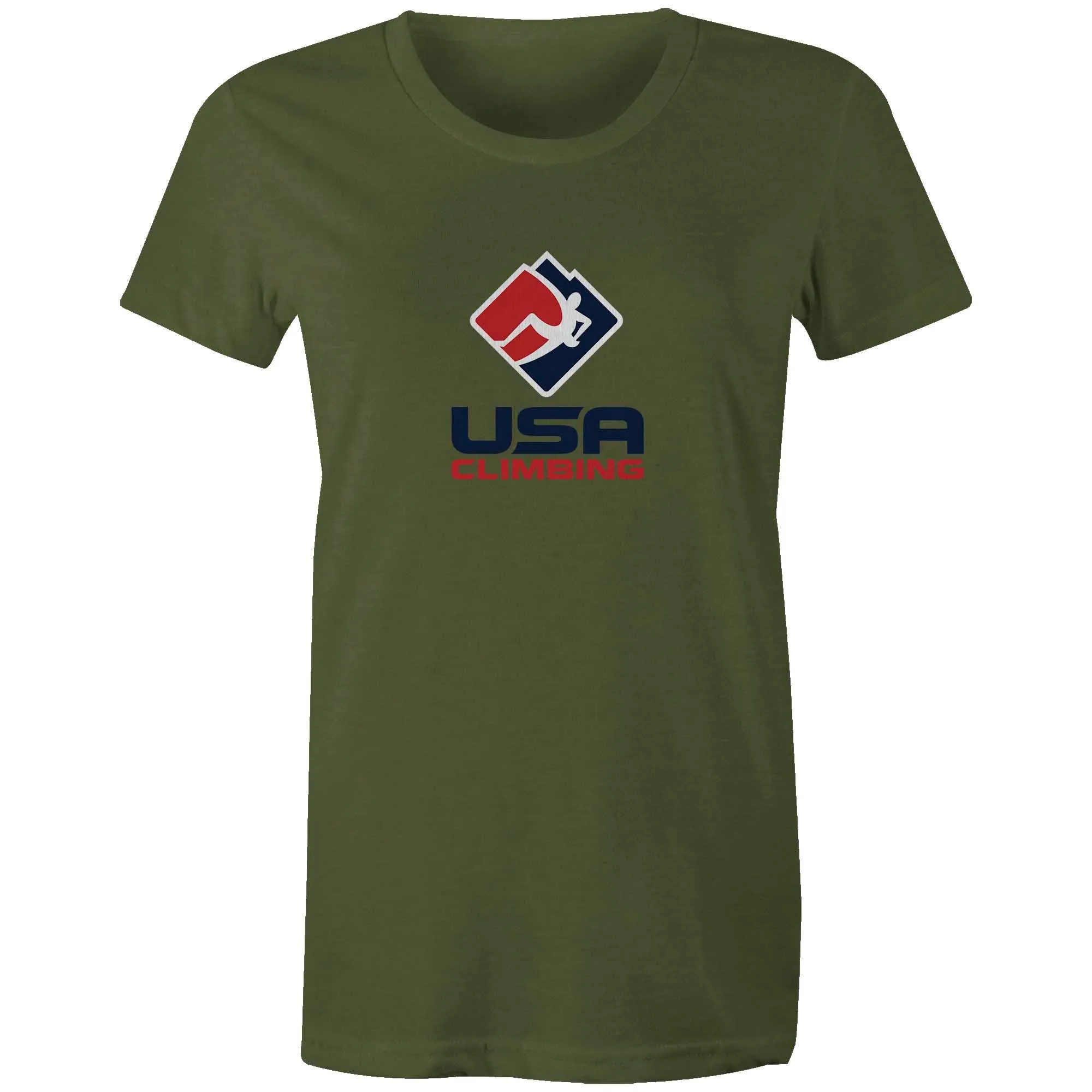 USA Climbing Logo Tee Women's